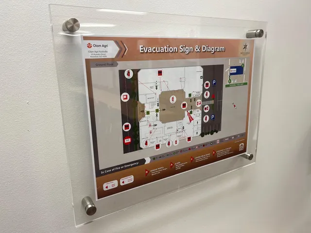 Evacuation Diagrams and Safety Signs