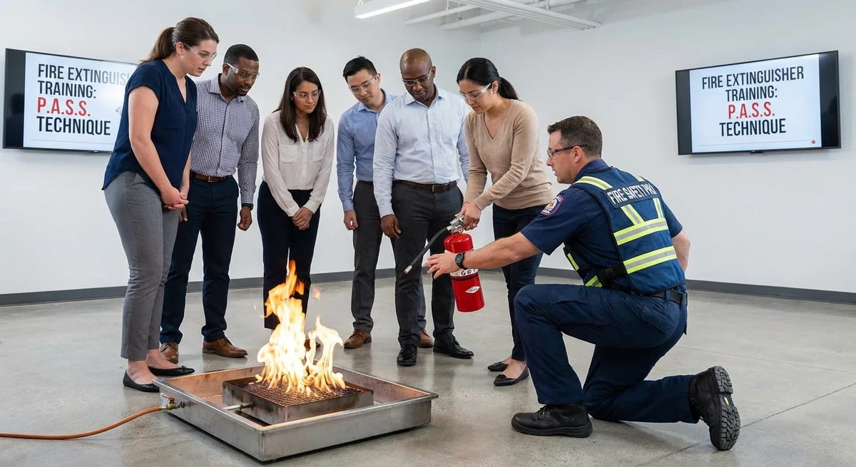 Fire Extinguisher Training: What Australian Workplaces Need to Know