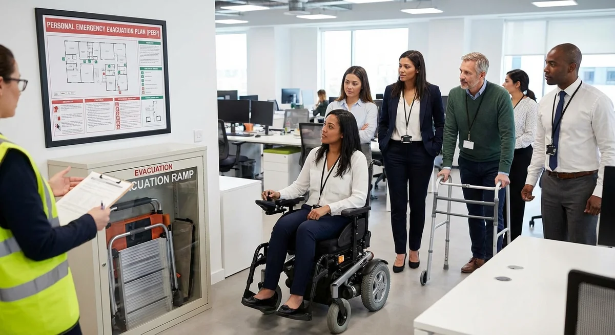 Personal Emergency Evacuation Plans (PEEPs): Supporting Mobility-Impaired Staff