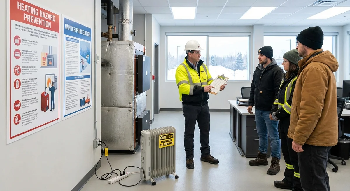 Winter Workplace Safety: Heating Hazards and Emergency Considerations